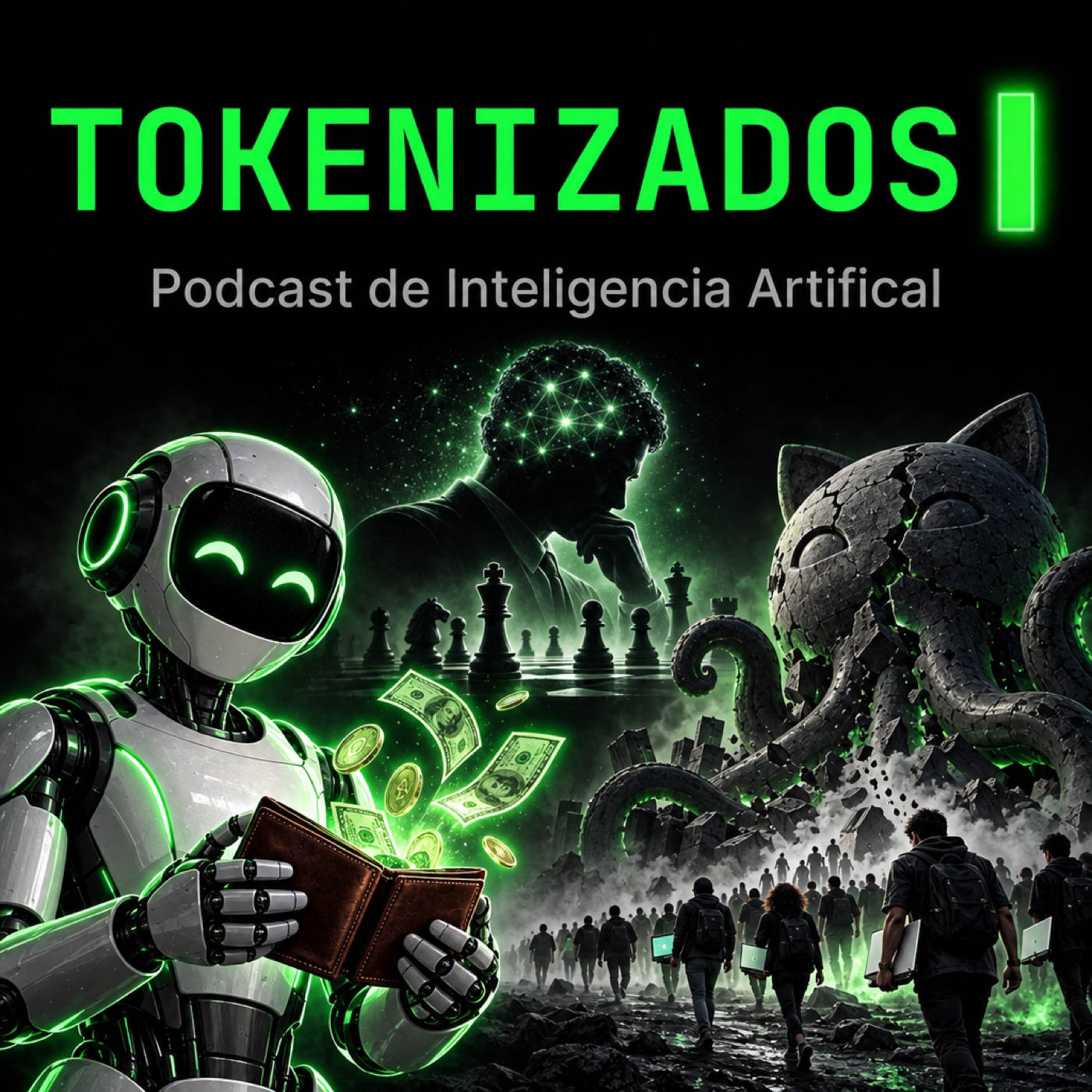 Portada de Tokenizados - Podcast de Inteligencia Artificial