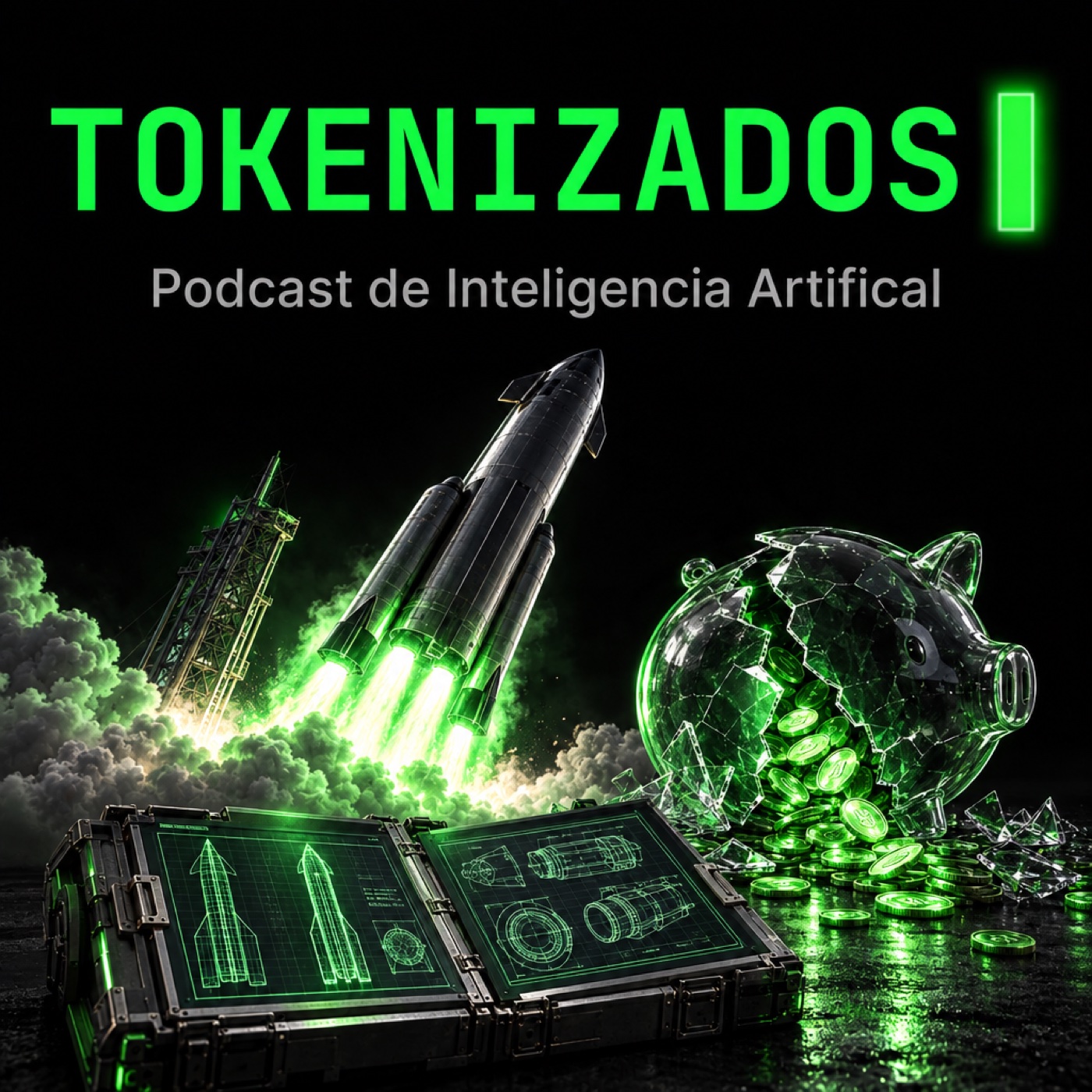 Portada de Tokenizados - Podcast de Inteligencia Artificial
